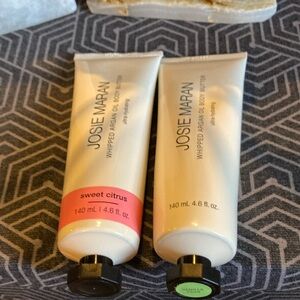 JOSIE MARAN Whipped Argan Oil Body Butter - Sweet Citrus & Vanilla Apricot